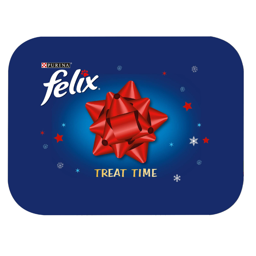  Felix Cat Treats Christmas Selection Box 3 x 275g
